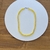 Collar crystal amarillo