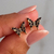 AROS MARIPOSA BLACK 9.3MM-8MM