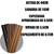 Painel Placa Ripado Em MDF 45x11 cm Auto Colante Kit Com 10 Peças na internet