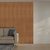 Imagem do Painel Placa Ripado Em MDF 45x11 cm Auto Colante Kit Com 10 Peças