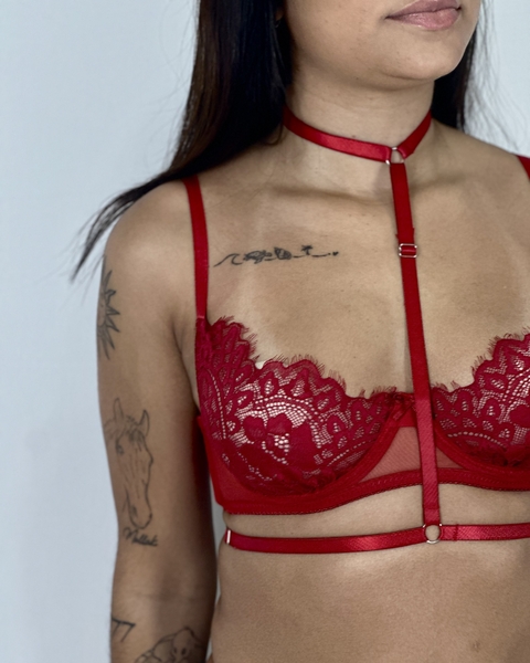 Conjunto Natasha - Vermelho - comprar online