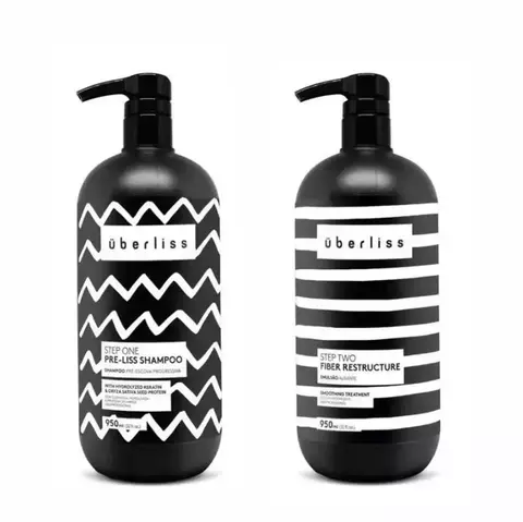 Kit Escova Progressiva Premium Avlon Uberliss- Shampoo Anti-Residuo(1L) + Progressiva(1L) - comprar online