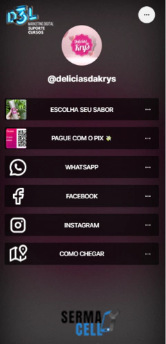 CARTÃO INTERATIVO OU BIOLINK SIMPLES - AQUISHOP