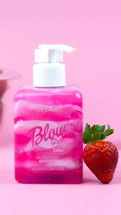 Blow Girl - 320ml - Gel Hidratante Intímo beijável - Feminino - Hotflowers
