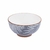 BOWL DE CERAMICA BLANCO CON EXTERIOR GRIS 20X8.5CM