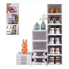 Cajas Organizador De Zapateros 6 niveles