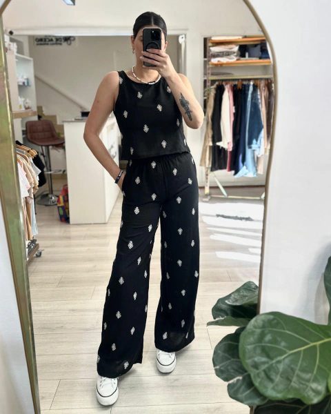 CONJUNTO LINO NEGRO