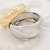 Bracelete Luciana banhado a ródio branco - Catrinas Semijoias