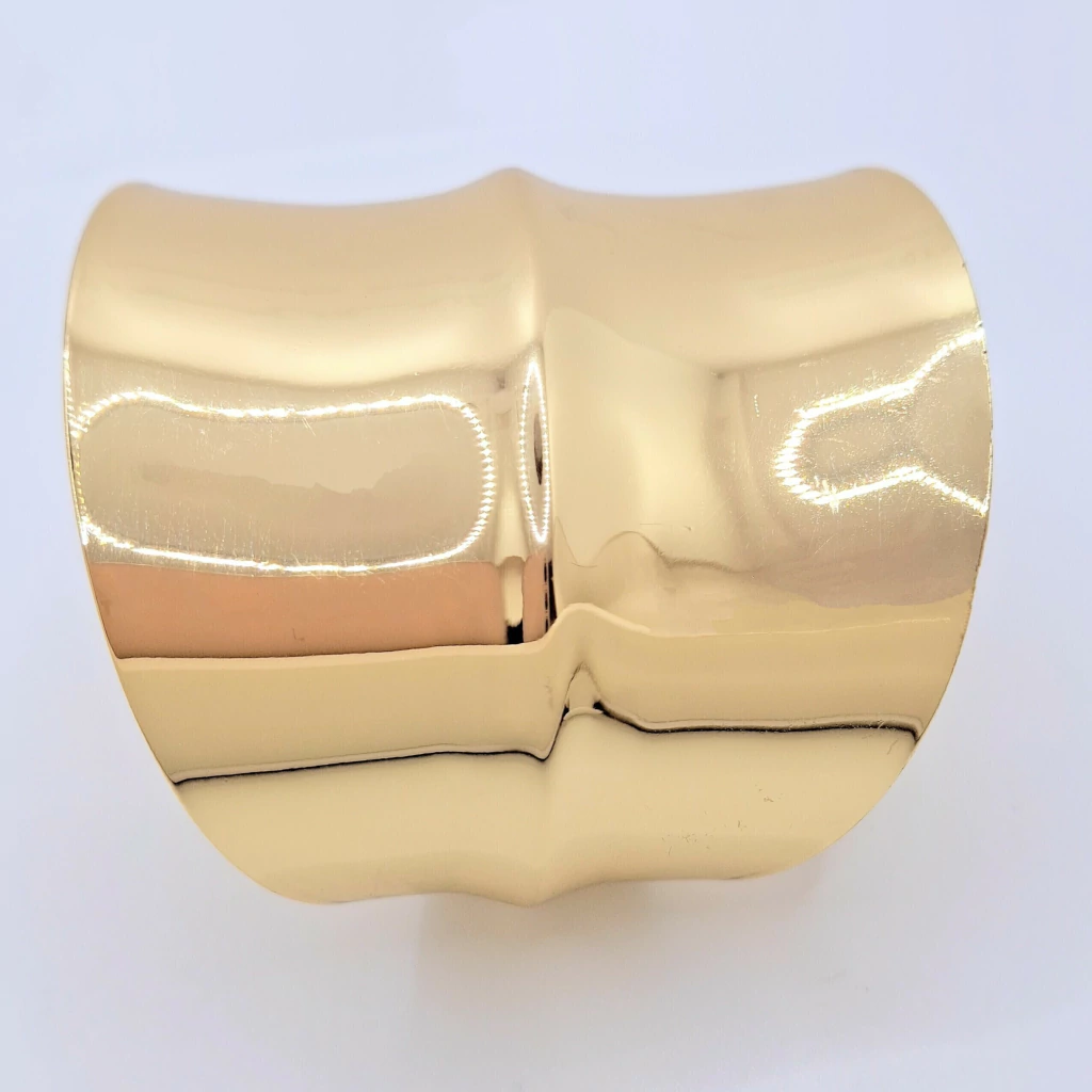 Bracelete grande Renata banhado a ouro