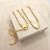 Choker bolinhas com coração banhada a ouro - comprar online