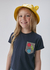 CAMISETA INFANTIL COM BOLSO EM STRASS - comprar online