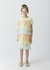 VESTIDO INFANTIL TRICOLINE COM TULE