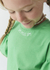 T-SHIRT INFANTIL EM MALHA COM SILK BRANCO