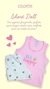 PIJAMA SHORT DOLL INFANTIL ABELHA BEE HAPPY  - Village Nino & Nina
