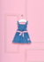 SALOPETE BABY ICE COLOR AZUL JEANS - comprar online