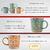 JUEGO DE 4 TAZAS CON TEXTURA MODELO ASPEN en internet