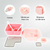 Lunchbox rosa con cubiertos MODELO ADANAROSA - Novedades A&C