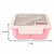 Lunchbox rosa con cubiertos MODELO ADANAROSA
