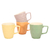 SET DE 4 TARROS DE PORCELANA 380 ML MODELO GEOMETRIC - (copia) - comprar en línea