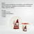 VAJILLA DE GNOMOS REDONDA DE PORCELANA PARA 4 PERSONAS MODELO SPRINKLES - Novedades A&C