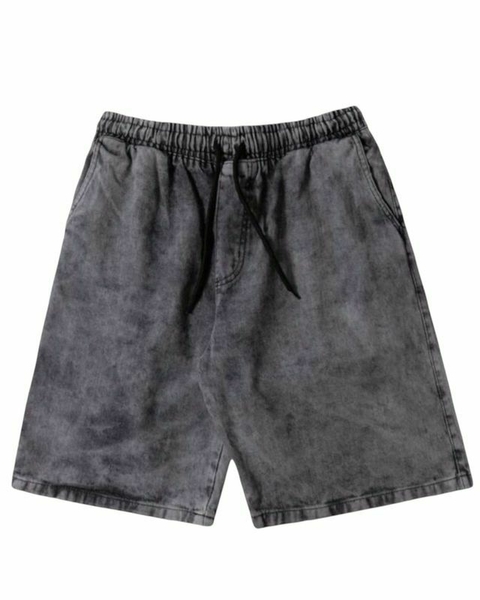 Bermuda tri side Jeans Preto Estonado - comprar online
