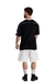 Camiseta Jersey Oversized - ML Preto - comprar online