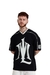 Camiseta Jersey Oversized - ML Preto - comprar online