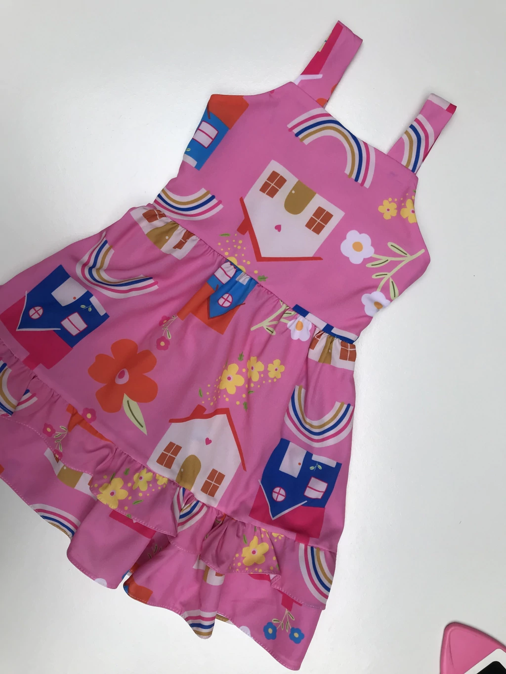 Vestido Jardim • Rosa