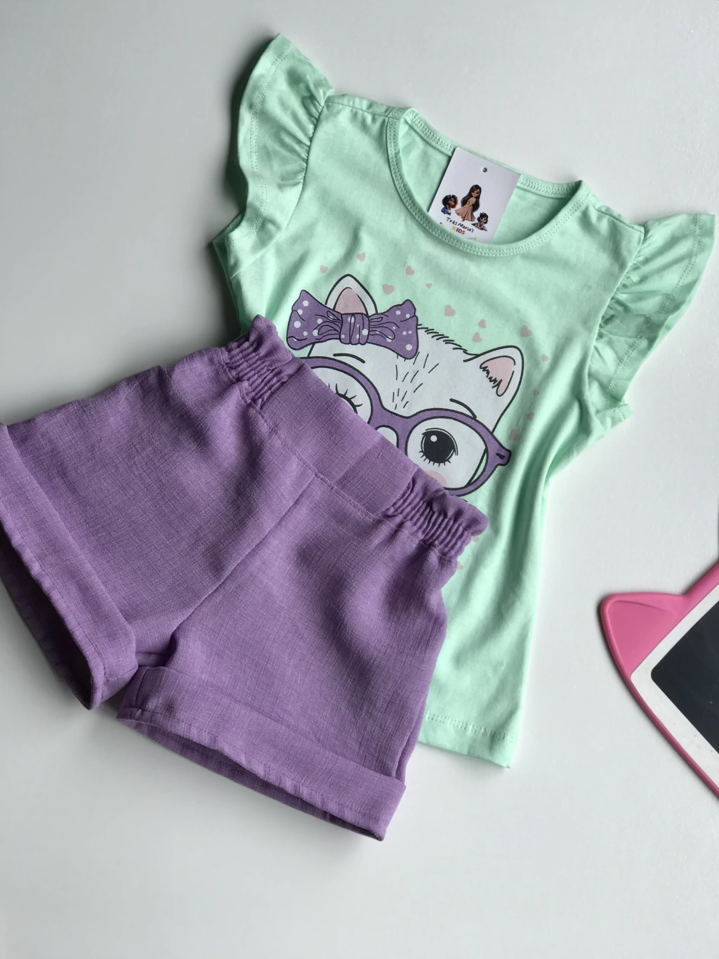 Conjunto Gatinha • Lilás