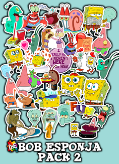 Bob esponja Stickers Pack 2
