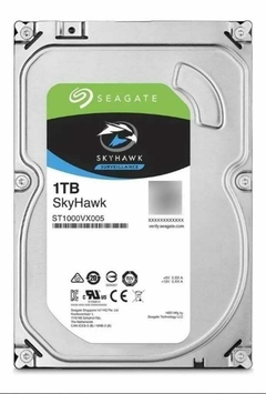 Disco duro interno Seagate SkyHawk Surveillance ST1000VX005 1TB plateado