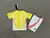 Kit Infantil Juventus 2024/25 - Amarelo - JSMARTLOJA ESPORTES 