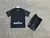 Kit Infantil Milan 2023/24 Plesures - Preto - JSMARTLOJA ESPORTES 