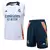 Kit Real Madrid Regata e Short de Treino 2024/25 - Masculina - Branca - comprar online