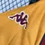 Camisa Roma Manga Longa Retrô 2001/02 Torcedor Masculina - Amarelo e Vinho - JSMARTLOJA ESPORTES 