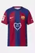 Camisa Barcelona 2023-24 Karol G - Torcedor Masculina - Azul e Grená - comprar online