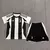Kit Infantil Juventus 2024/25 - Branco e Preto na internet