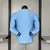 Camisa Manchester City Manga Longa Home 24/25 Puma Jogador Masculina- Azul na internet