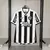 Camisa do Botafogo I Home 24/25 para torcedor masculino, com listras pretas e brancas e patrocinadores estampados.
Camisa Botafogo Rebook Home + Patrocinadores 24/25 Torcedor Masculina - Preto e Branco