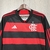 Camisa Flamengo I Adidas 2024 Manga Longa - Vermelho e Preto na internet