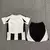 Kit Infantil Juventus 2024/25 - Branco e Preto - JSMARTLOJA ESPORTES 
