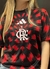 Camisa Flamengo 2025/26 Pré-jogo - Torcedor Feminina Adidas - Preto e Vermelho na internet