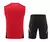 Kit Treino Manchester United Adidas 24/25 Regata Vermelha e Short Preto - JSMARTLOJA ESPORTES 