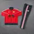 Conjunto Manchester United Adidas Agasalho Vermelho e Calça Preto na internet