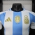 Camisa Argentina 2024-25 Patch Campeão Copa Do Mundo - Jogador Masculina - Azul Branca na internet