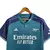 Camisa azul do Arsenal III 23-24 Torcedor da Adidas, com logo e patrocinador.