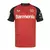 CAMISA BAYER LEVERKUSEN I HOME 24/25 CASTORE - PRETO E VERMELHO - comprar online