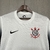 Camisa masculina do Corinthians I - 2024/2025, com design em degradê de branco para preto e logo do time. CAMISA CORINTHIANS I - 2024/2025 TORCEDOR NIKE MASCULINA