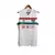 Camisa regata branca do Fluminense, modelo 23-24, com detalhes em verde e grená, patrocinada pela Betano.