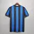 Camisa retrô do Inter de Milão 2009/10, em azul e preto, com detalhes da marca Nike e patrocinador Pirelli. CAMISA SNEIDER - ETOO - SAMUEL - LUCIO - JULIO CESAR - MILITO - ZANETTI - CAMBIASSO